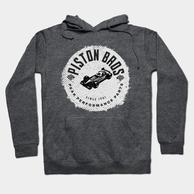 Piston Brothers Racing Parts Hoodie by VDUBYA